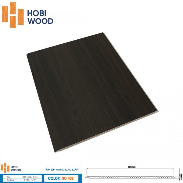 Tấm ốp nano hobi Wood NO-408