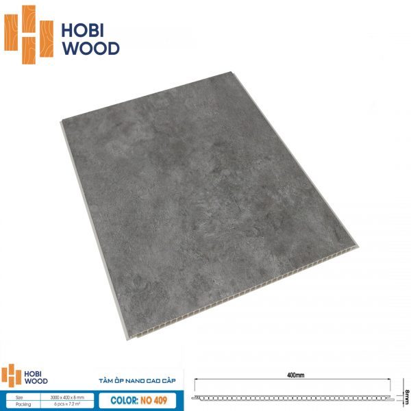 Tấm ốp nano hobi Wood NO-409