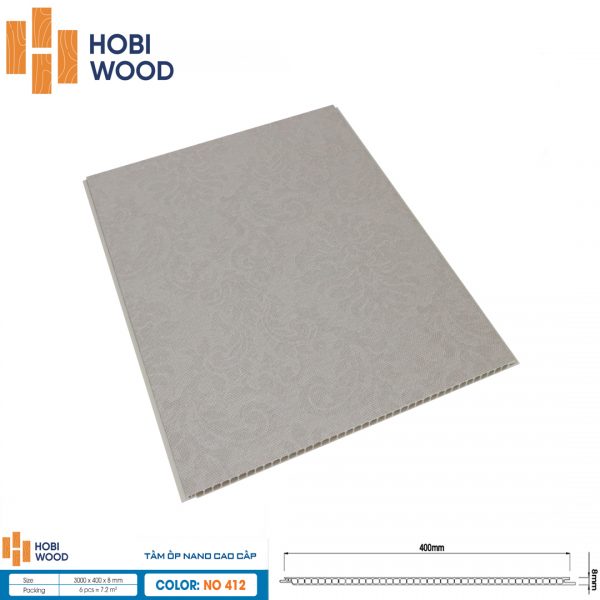 Tấm ốp nano hobi Wood NO-412